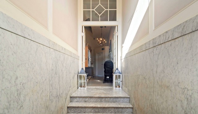 250m2 monument duplex apartment with 350m2 garden