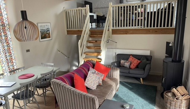 Barn conversion in rural location with total peace and tranquility.