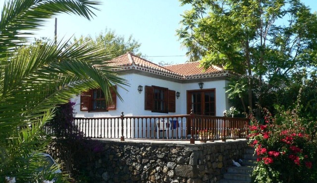 Canary Island style house with a sophisticated atmosphere in a lovely garden