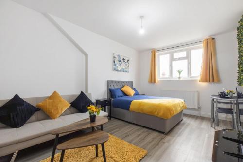 F4 Modern Studio Flat - Prime TV - Parking - Wi-Fi