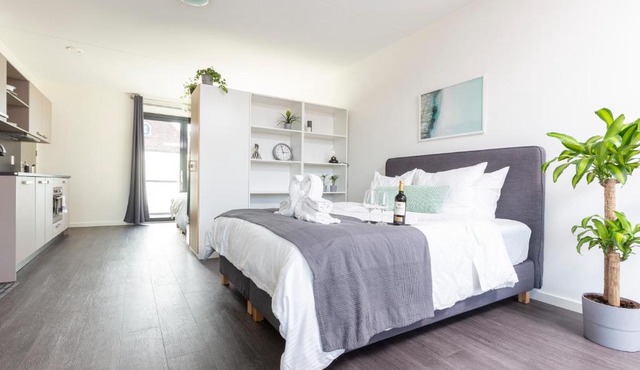 Family executive Studio with Balcony open Delft Utopia Flora 20F