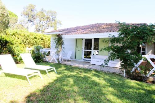 GASMED29 - Golfe de St-Tropez - Maison climatisée 3 chambres avec beau jardin et aperçu mer