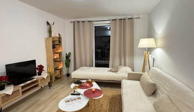 Luxurious one-bedroom apartment near Paris La Queue-en-Brie