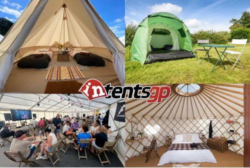 Silverstone Glamping and Pre-Pitched Camping with intentsGP