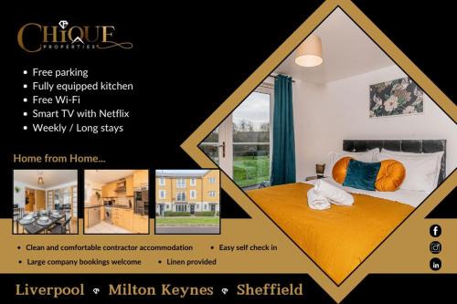 Spacious 5BR House 3 Bathrooms ideal for CONTRACTORS free PARKING