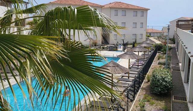 Spacious and cosy T3 - walking distance to the beach - swimming pool