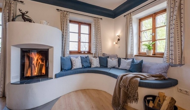 Vacation apartment Hartsee 52sqm, 2 bedrooms, fireplace, balcony