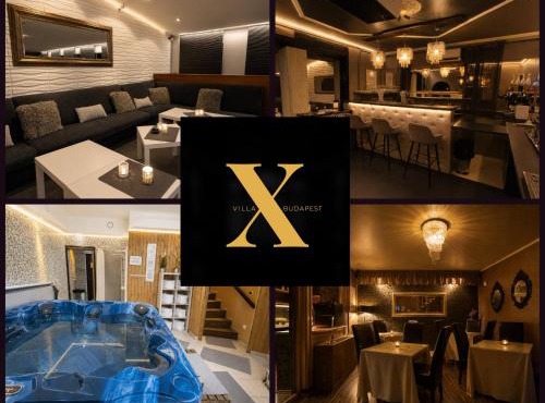 Villa X Budapest with Private Jacuzzi and Sauna