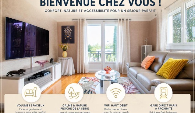 Wifi, Balcon, Spacieux - Chez Bibi & Perfect