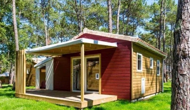 ZEcamping animé parc aquatique pet friendly locatif TV 26m2 5 pers