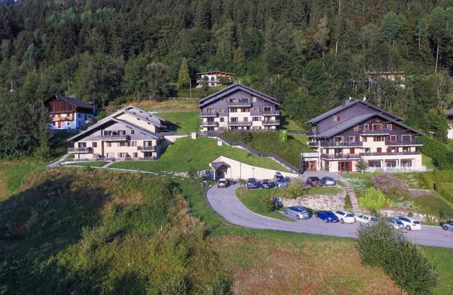 1st floor, swimming pool, balcony, parking, tv, ski locker, 42m², Saint Gervais