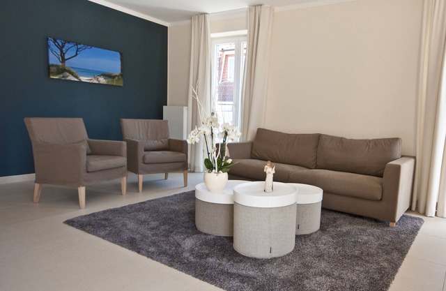 Baltic Sea lodges, apartment deck 3, wellness with sauna, fitness, elevator