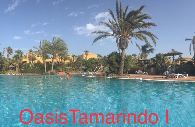 Corralejo Dona Laura private Wi-Fi, porch and pool. Tranquility and comfort