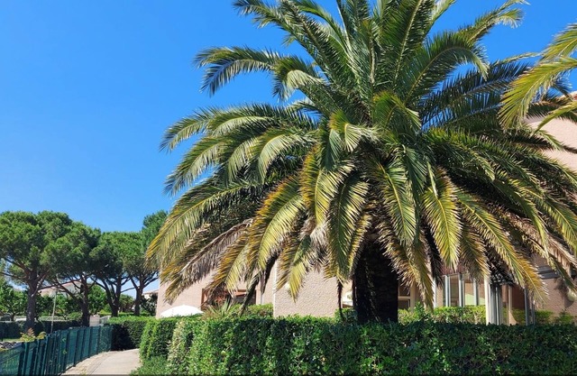 Duplex air-conditioned 3* 6 pers, 400m sea, swimming pool, bikes, parking, wifi, outside