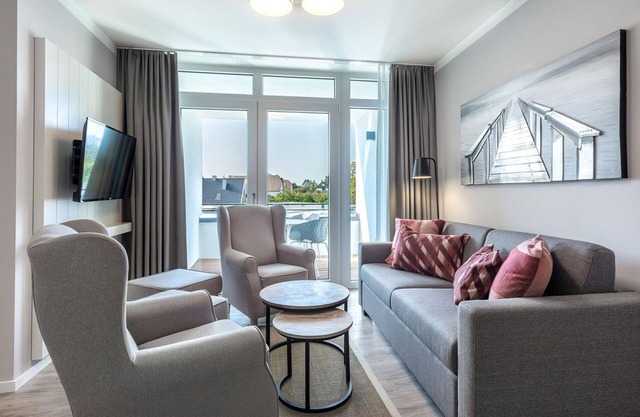 Family-friendly apartment with loggia and in-house SPA area included