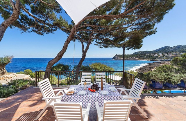 Mallorca front line property direct access to sea