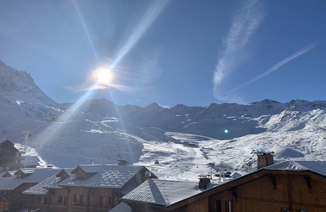 South facing, ski in ski out, apartment for 6 to 8 people