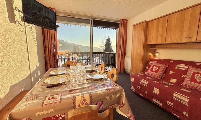 Notre-Dame-de-Bellecombe Apartment | 26 m² Studio flat ∙ 1 bedroom ∙ 4 guests
