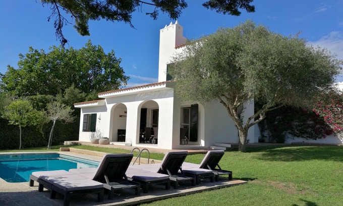 Binibeca Villa | 4 bedrooms Villa with pool, Sea view - 3 min walk to Binibeca vell