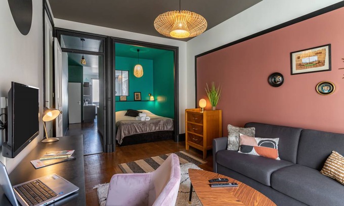 Charpennes - Charmettes Apartment | 44 m² Apartment ∙ 1 bedroom ∙ 3 guests