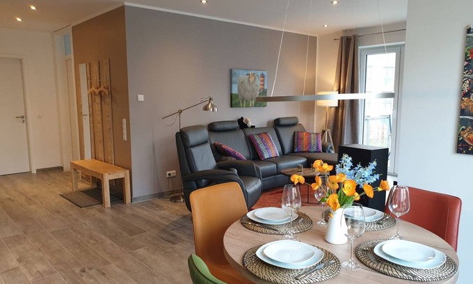 Dangast Apartment | 56 m² Apartment ∙ 1 bedroom ∙ 4 guests