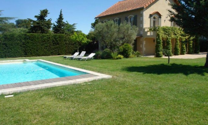 Eygalieres Villa | ACCENT IMMOBILIER - Villa Michel piscine chauffée