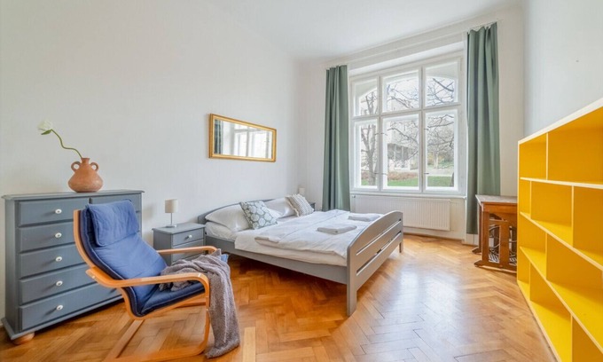 Vinohrady Apartment | Charming Historic Elegance in the Heart of Prague