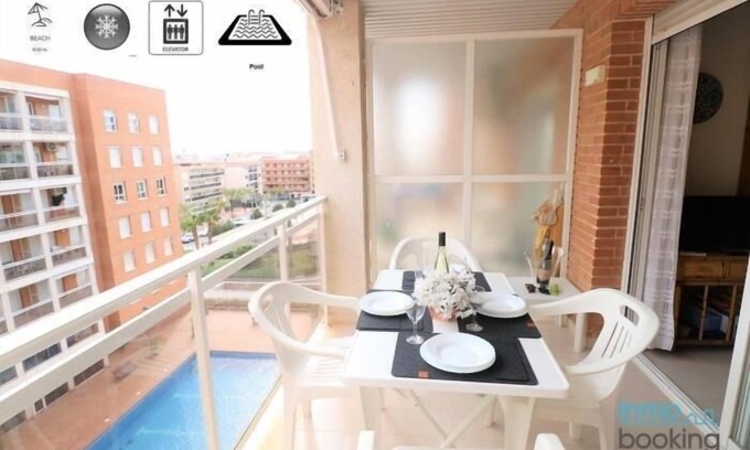 Vinyols i els Arcs Apartment | InmoBooking Olimar, central, air-conditioned and with pool