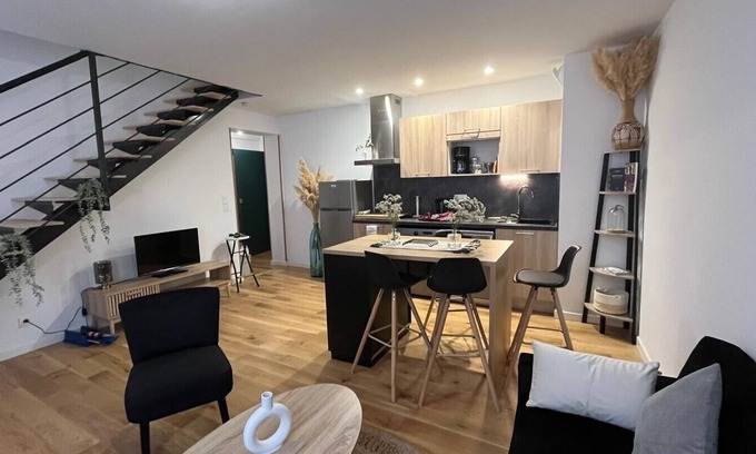 Gambetta Apartment | Magnificent T3 duplex Montpellier Centre historique