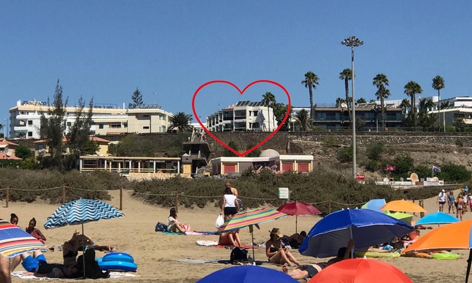 Playa del Ingles Condo | New apartment with direct sea view to relax