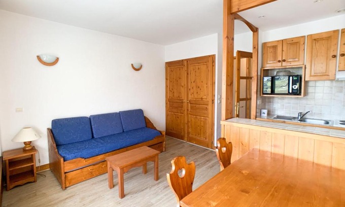 Tignes le Lac Apartment | Studio Tignes, 1 pièce, 4 personnes - FR-1-406-94