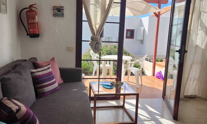 Caleta de Fuste House | Sun Beach, bungalow for 2-4 people with swimming pool in Caleta de Fuste, Fuerteventura