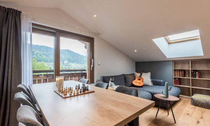 Morzine Apartment | TAKIAN - Modern apartment with spa and gym