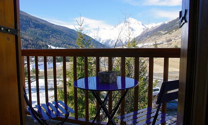 Val Cenis Apartment | The Clé des Champs quadruple room