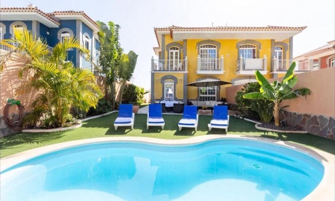 Costa Adeje Villa | VILLA ENCANTO, Heated and Salt water Pool, Fast Fiber!!!
