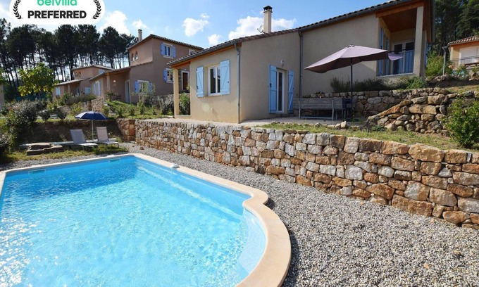 Joyeuse Villa | Villa in Joyeuse with Private Pool & History