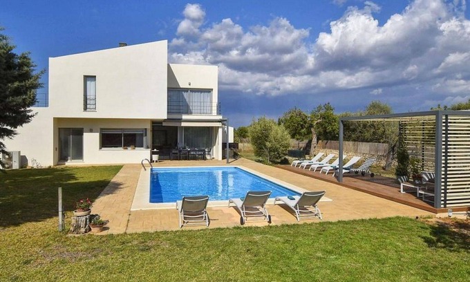 Consell House | Wonderful private villa for 10 people with A/C, WIFI, private pool, TV, patio and panoramic view