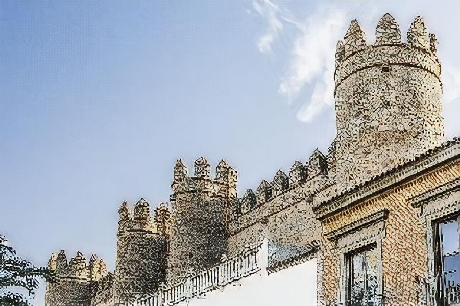 Photo of Buildings in Zafra Old Town