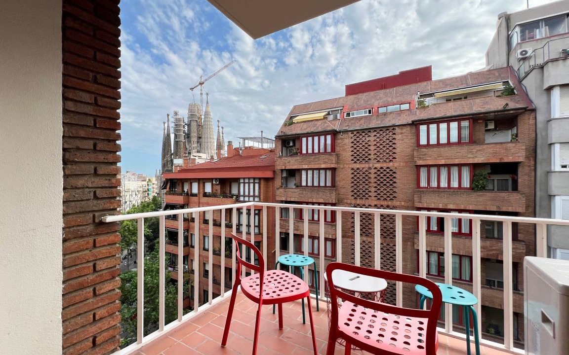 Photo of Patio Balcony in La Sagrada Familia