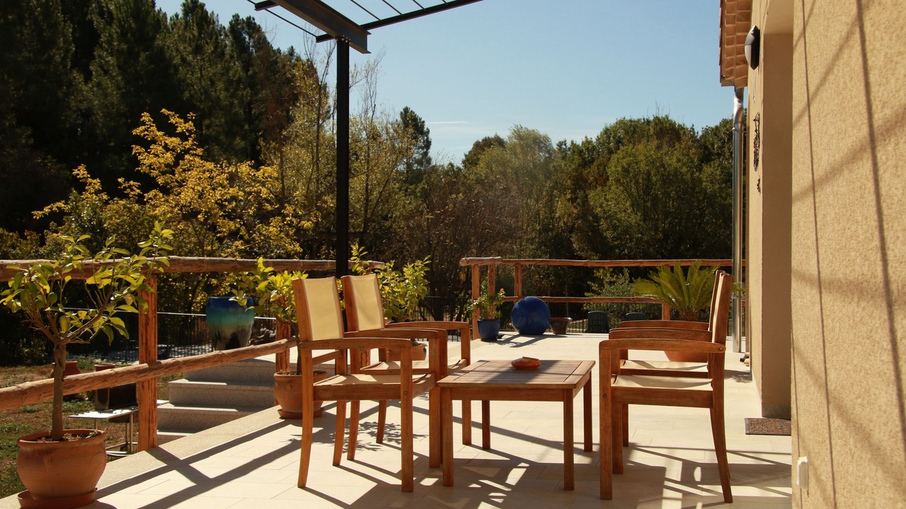 Photo of Patio Balcony in Les Salelles