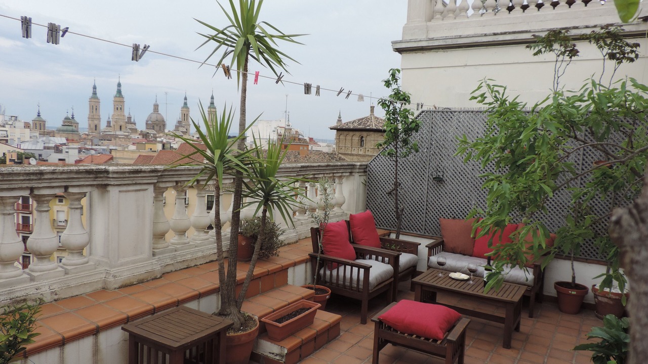 Photo of Patio Balcony in Zaragoza Old Town