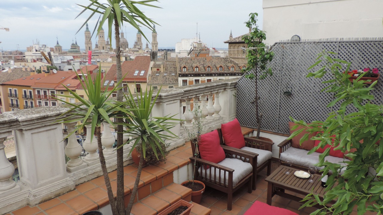 Photo of Patio Balcony in Zaragoza Old Town