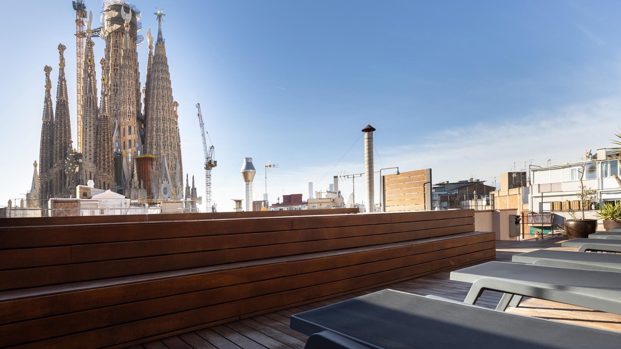 Photo of Patio Balcony in La Sagrada Familia