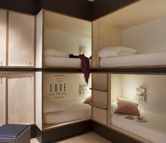Bed in 6-Bed Female Dormitory Room